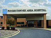 Punxsutawney Area Hospital front building